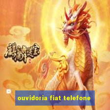 ouvidoria fiat telefone